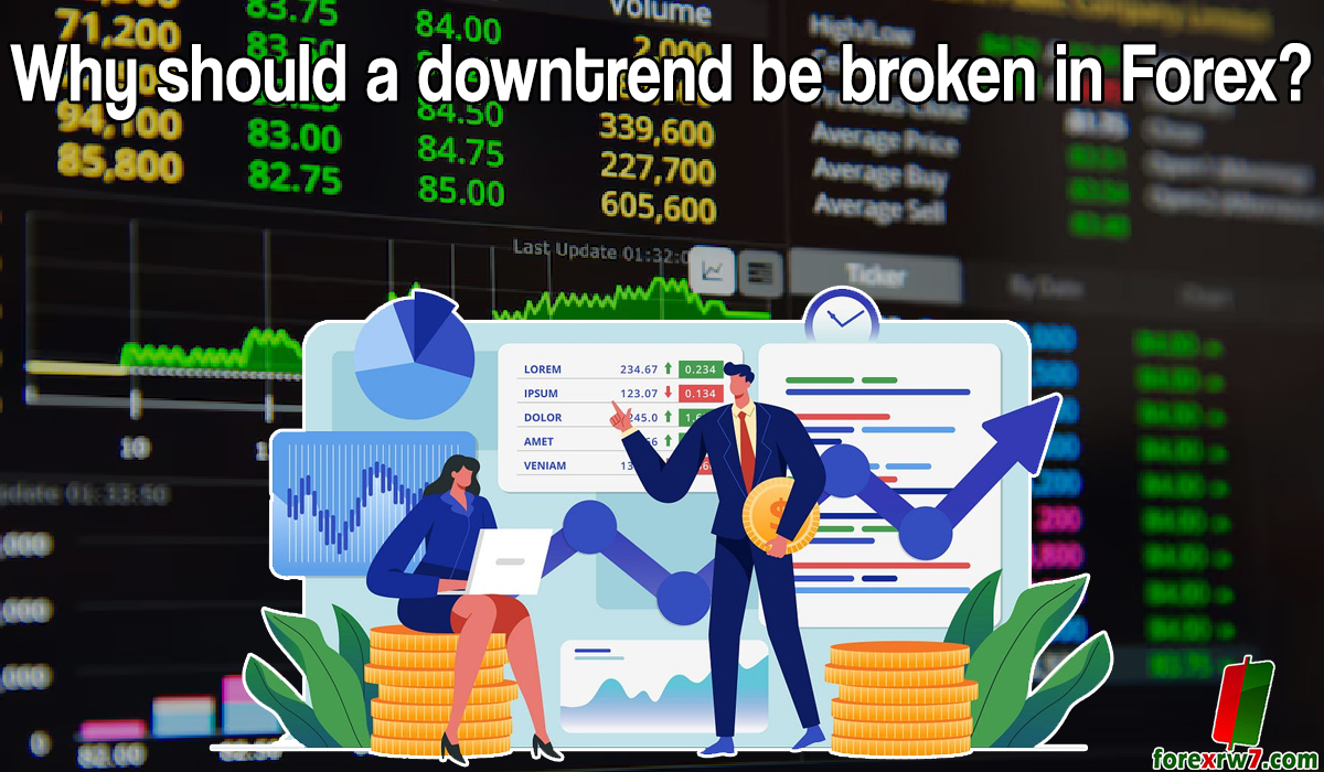 Why should a downtrend be broken in Forex?